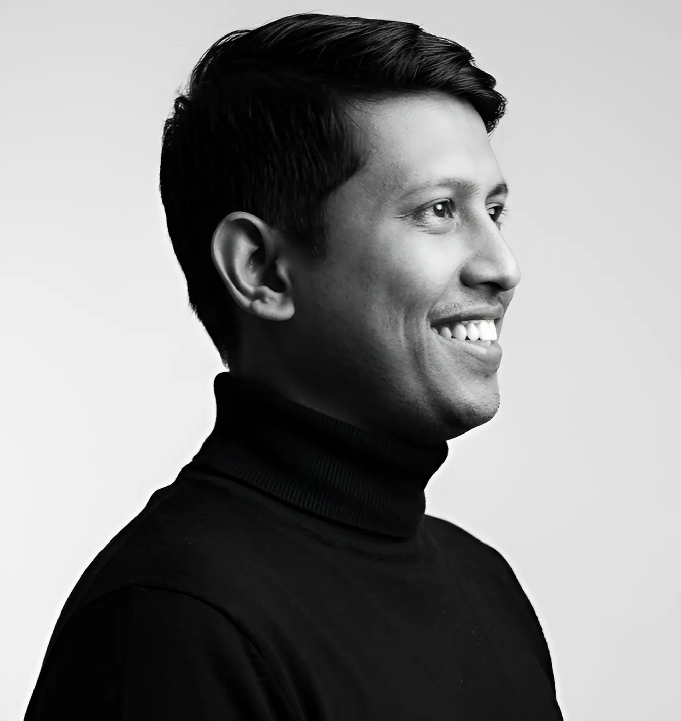 Samarpan Dasgupta, side profile